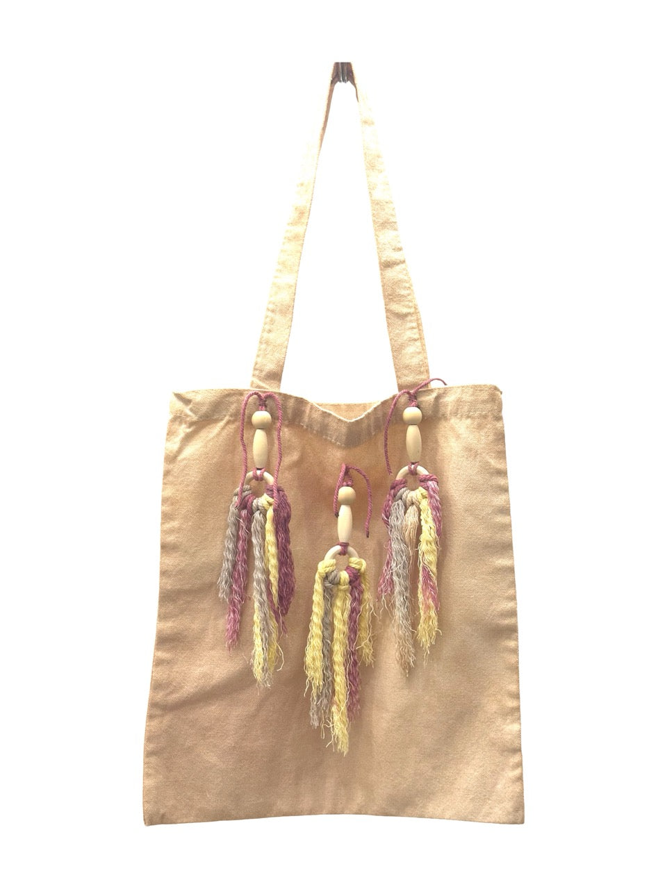 Tote bag "peachy shade"